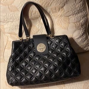 Kate Spade leather quilted  satchel
